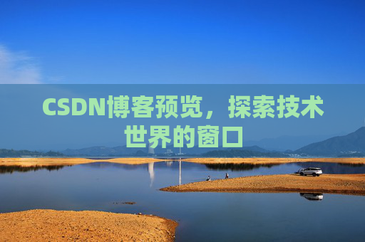 CSDN博客预览，探索技术世界的窗口